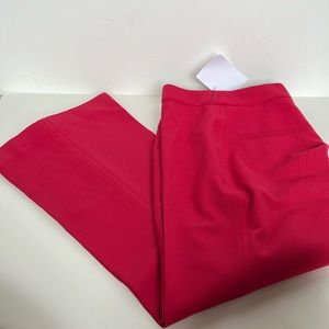 Fendi Flared Red Dress Pant Size Small